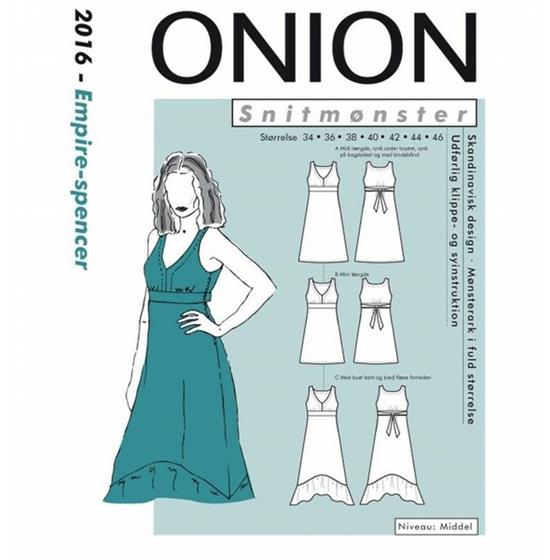 Onion 2016 Snitmønster